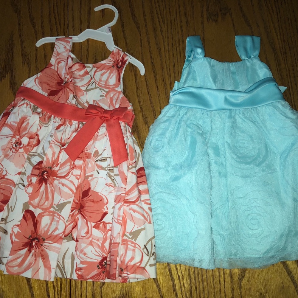 2 Toddler girl dress. 2t & 18m